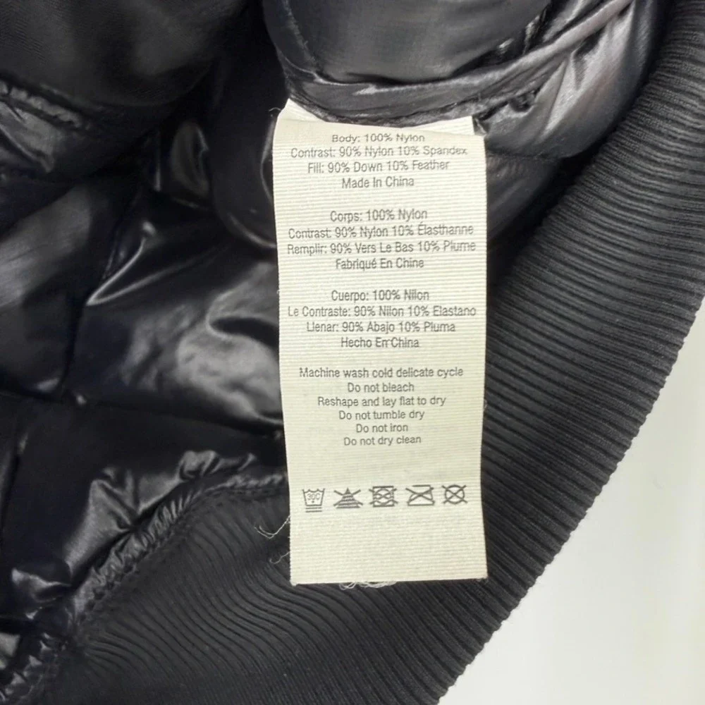Alo Yoga Idol Quilted Bomber Jacket Women S Athleisure Streetwear Puffer Down